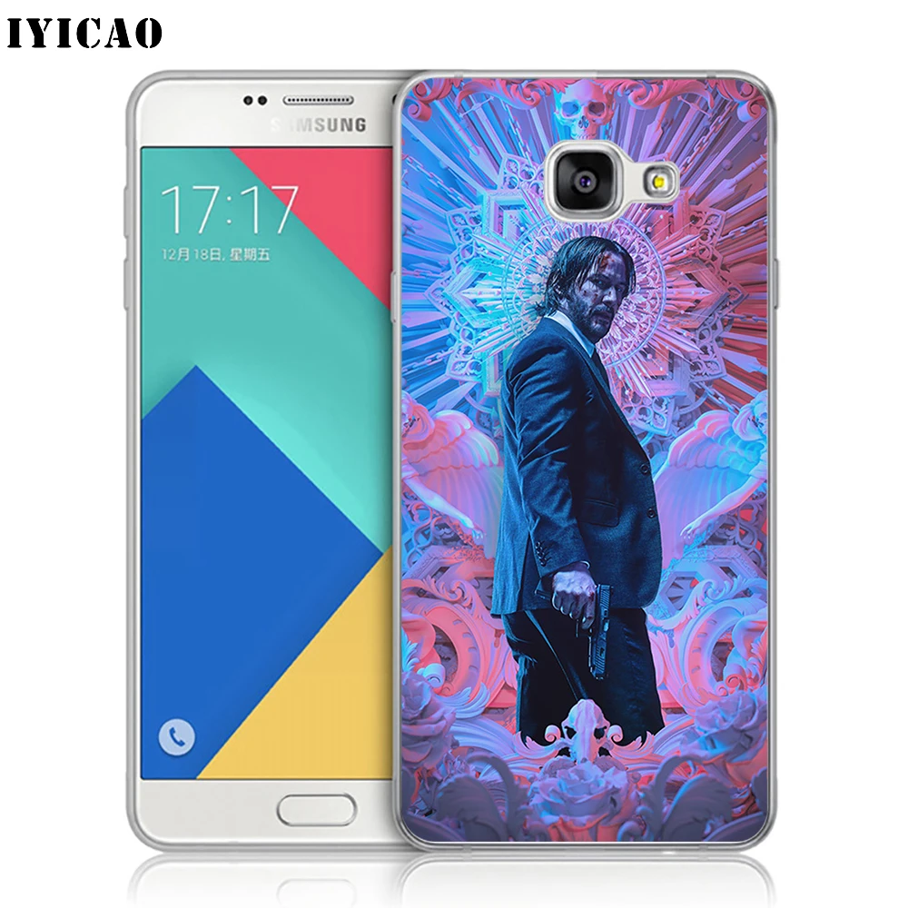 Мягкий силиконовый чехол для телефона IYICAO John Wick Chapter 3 Samsung A10 A30 A40 A50 A70 M10 M20 M30