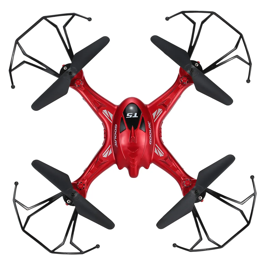 Оригинал высокое качество GOOLRC T5W Wifi FPV Дрон RC Квадрокоптер с камерой 0.3MP один ключ