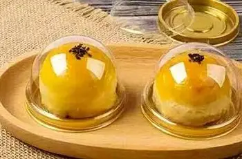 

Round Plastic Cake Box Single Individual Moon Cake Tray Boxes Plastic Mooncake Pvc Boxes Food Gift Packaging Boxes