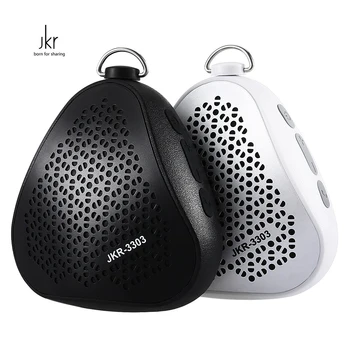 

JKR cOriginal JKR-3303 Outdoor IPX4 Water-Resistant Mini Bluetooth Speaker Stereo Portable Wireless Microphone Support TF Card