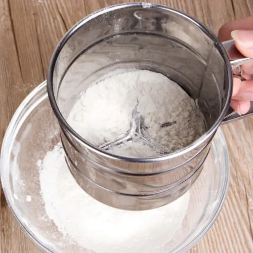 

Baking Tools Steel Stainless Powder Strainer Sifter Flour Sieve Mesh Shaker