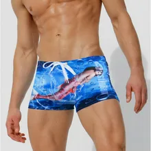 Austinbem мужская пляжная одежда для плавания Zwembroek Heren мужские плавки для плавания ming мужские плавки с принтом инопланетян