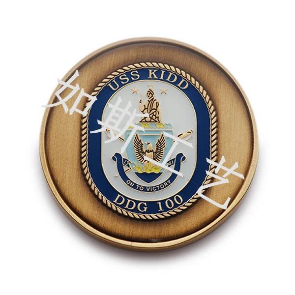 

Personalized custom medals, commemorative coins custom metal, paint custom double-sided coin, imitation enamel badge custom