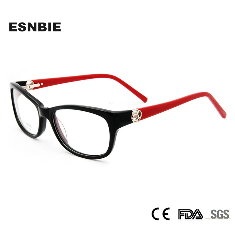 ESNBIE, новинка, oculos de grau feminino, модные очки для женщин, armacao de oculos, женские очки по рецепту, прозрачные линзы, оптическая оправа