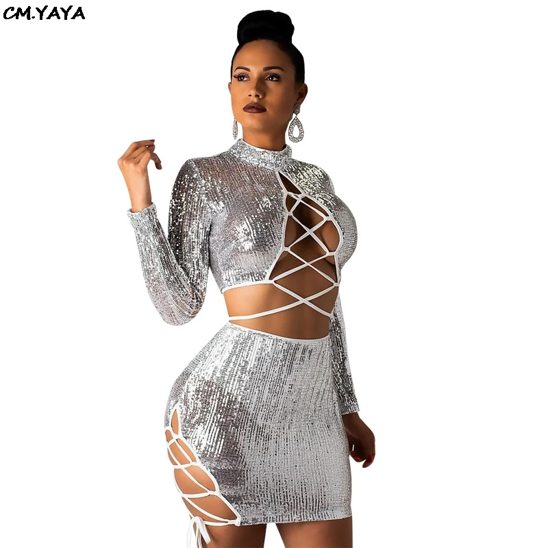 2016 Summer Lace Crop Top And Skirt Set Short Sleeve Lace