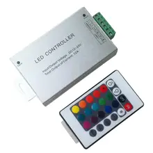 IColourful RGB светодиодный светильник струнный диммер RF беспроводной пульт дистанционного управления алюминиевый 24 ключа 12-24 В