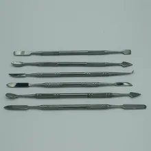 6 шт. металлический гравировальный скальпель нож комплект резак Гравировка Ремесло скульптура ножи для вырезания