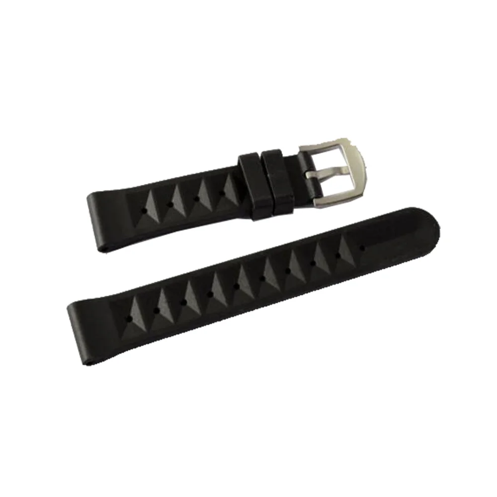 Мягкий резиновый вафельный ремешок для часов Sharkey MM300 SBDX001/012/01 6105 20 мм|Ремешки