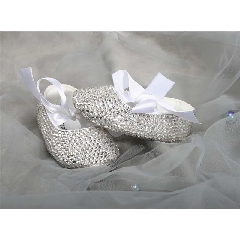 Beste Baby Meisjes Babyschoenen Schoenen Wit Kant Satijn Zachte Bodem Baby Jongens Schoenen Prewalker Walking Baby Peuter Schoenen Kinderen Schoenen