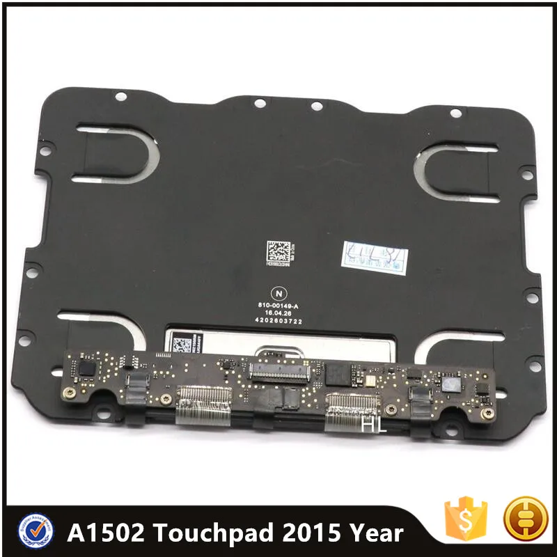 Оригинальная 2015 год A1502 Сенсорная панель 810-00149-04 821-00184-A для Macbook Retina Pro 13 &quot1502 Touch pad