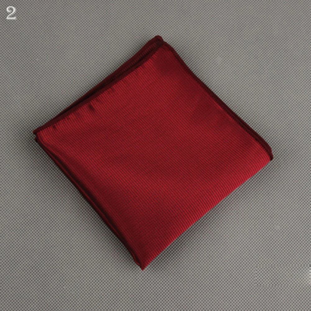 23*23 см роскошный мужской платок в горошек Полосатый, с цветочным принтом носовой платок из полиэстера деловой карман квадратное полотенце для сундуков - Цвет: 2