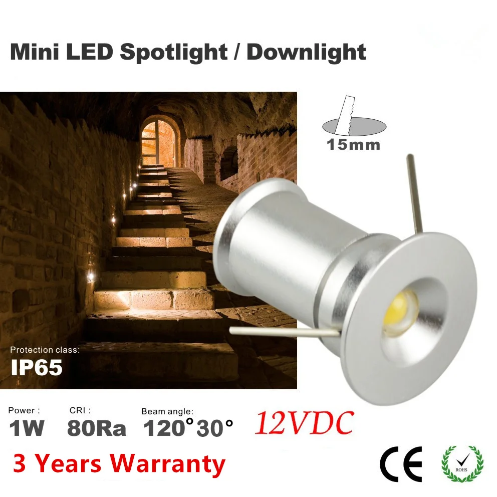 

9pcs1w solar power spot light 1w mini spot light, warm white natural spot light 1W 12VDC 30D/20D 15mm cutting wholesale
