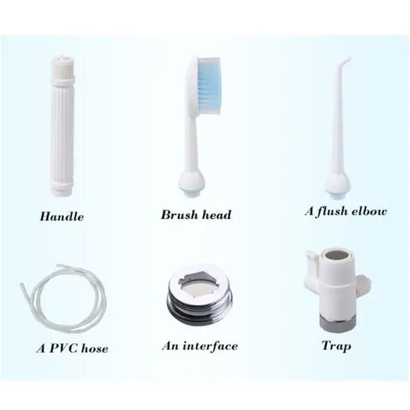 Professional Water Teeth Cleaner Tools Health Oral Irrigator Flossing Flosser Teeth Cleaner Jet Tooth Toothbrush Set Dental Care 3