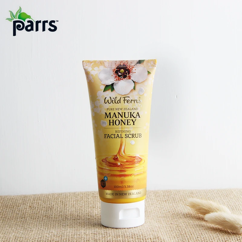 Spank monkey flash Manuka honey facial scrub