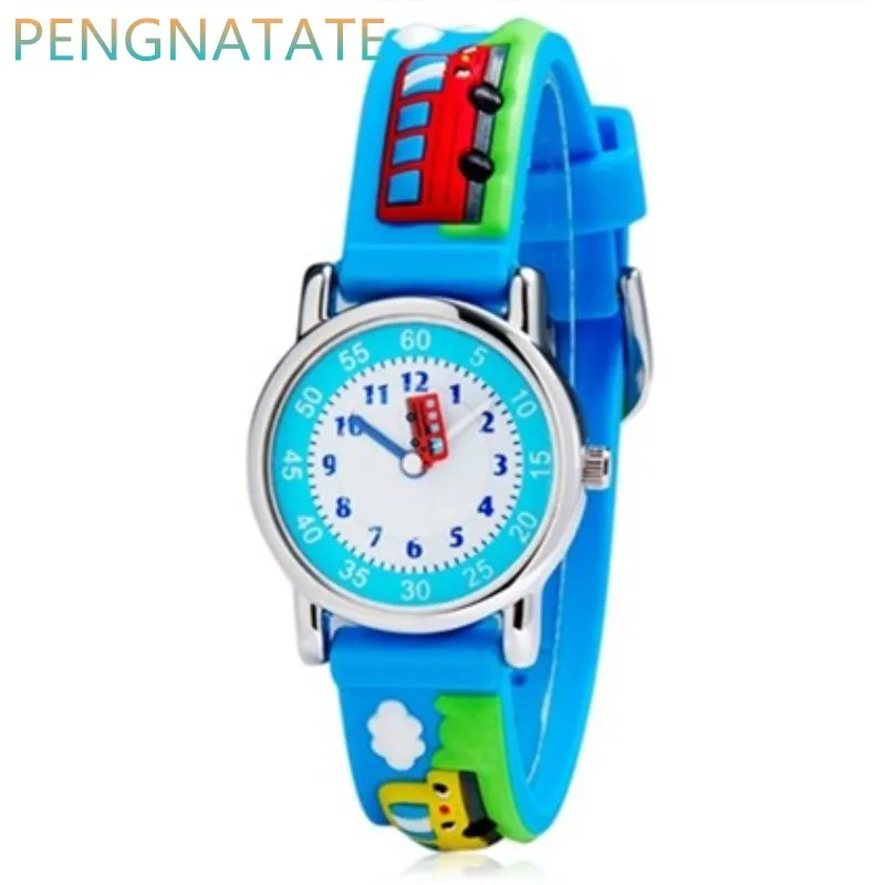 WILLIS модные детские водонепроницаемые аналоговые наручные часы с 3D дизайном в виде героев мультфильмов, детские часы, Детские кварцевые наручные часы - Цвет: 9