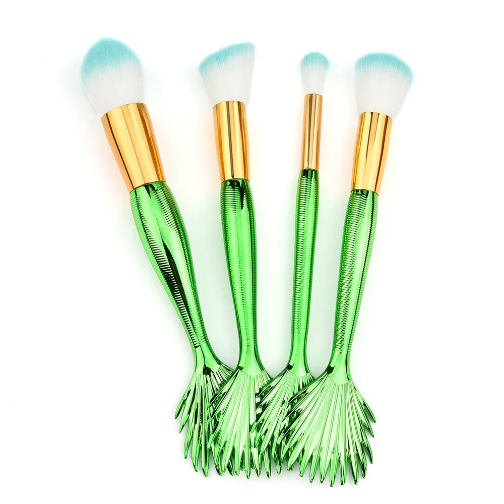 OutTop 4 шт. кисти для макияжа Мода Mulitcolor макияж профессиональная кисть основа для бровей Косметическая подводка для глаз Мода May14