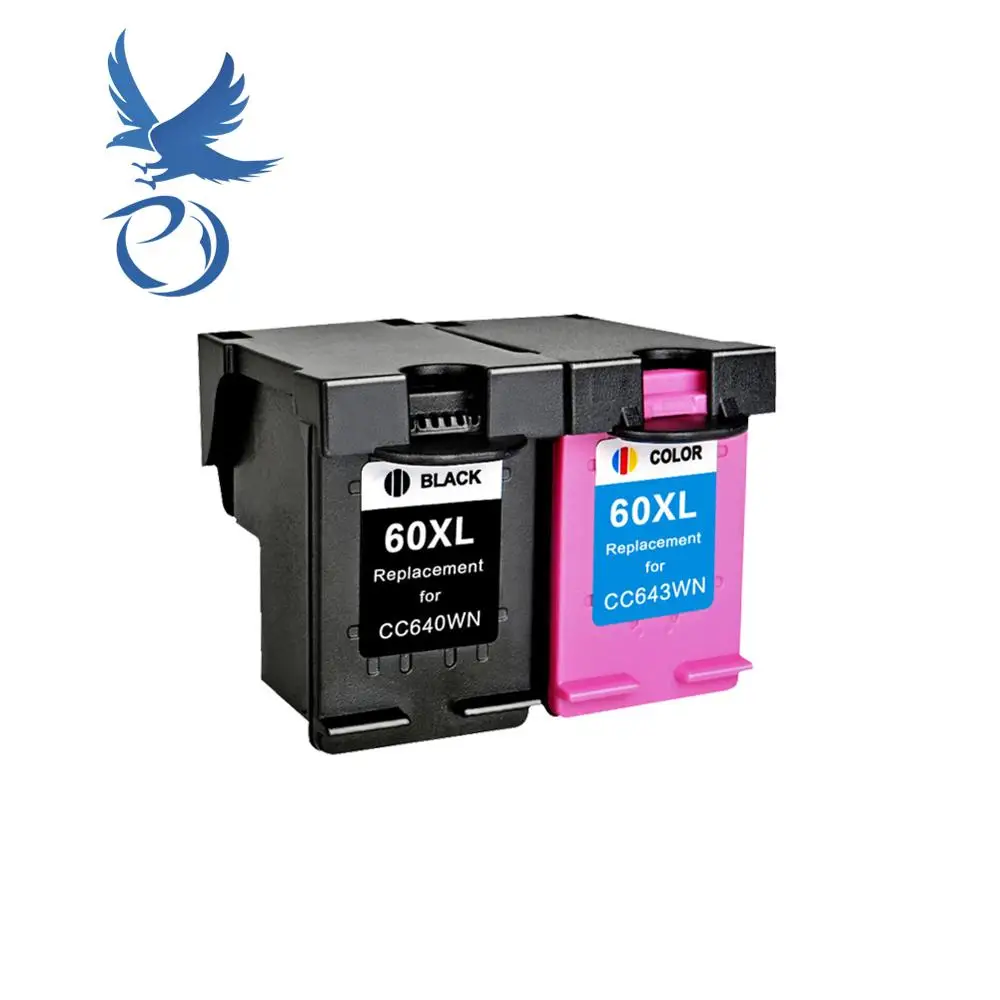 Картриджи PY 60XL для HP 60 XL Deskjet C4685 C4688 C4798 C4799 D110a ENVY 100 110 111 114 120 121 F2480 F2420 F4480|Чернильные