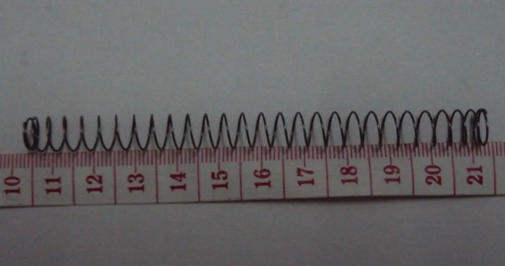 

Needle bar return spring length 10.8cm 05008AF-T121 for some of SWF embroidery machine / spare parts offered by store 736750