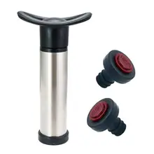 Вакуумный аэратор насоса Бутылка пробка из нержавеющей стали бар Saver герметизация вино пробка вечерние Бар инструменты держать вино свежее