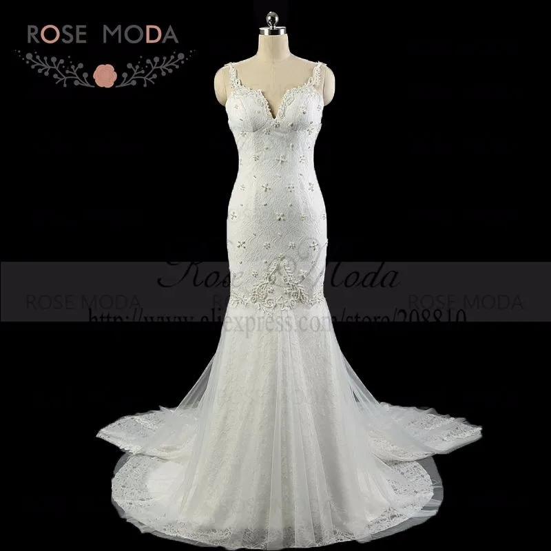 backless lace wedding dress