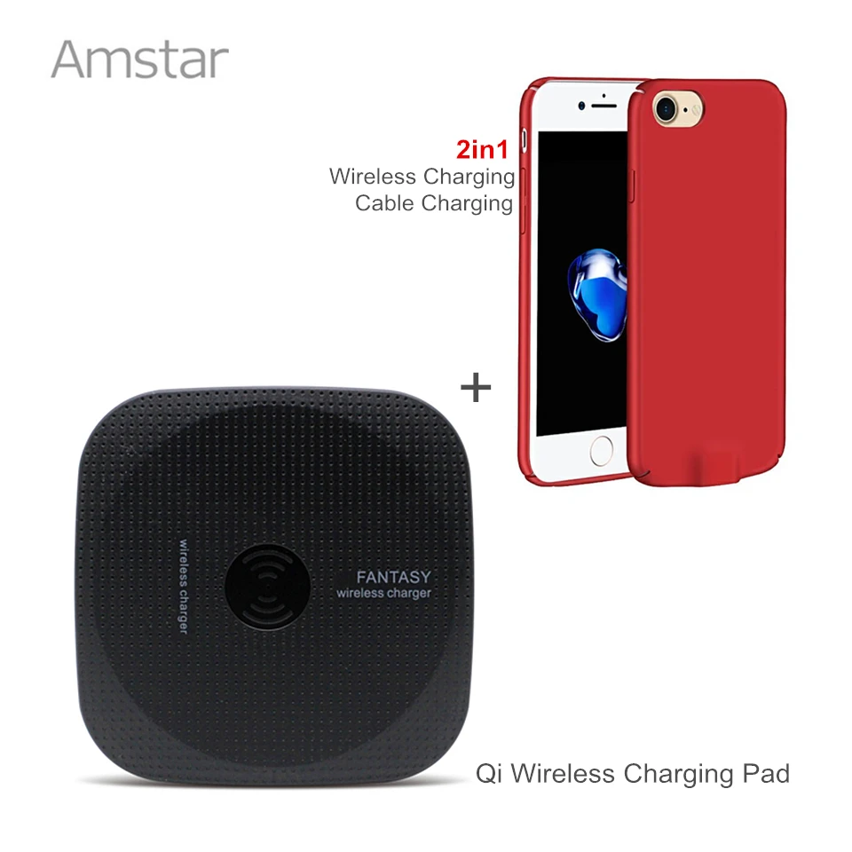 Amstar Qi Wireless Charger Charging Pad Qi Charger for