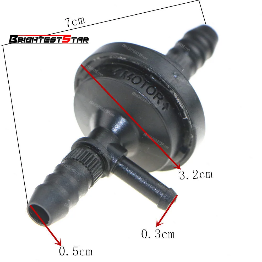 07C133529A 3 Way воздушный насос PCV обратный клапан для Audi A4 A6 1 8 T 2 VW Passat B5 1999 2005 T|Клапаны и