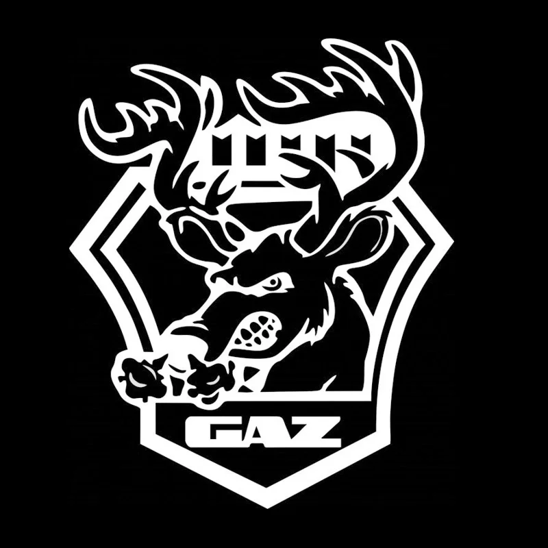 

Tuning stickers on cars gas Vinyl Car Wrap For Auto Or Car Styling Angry Deer Auto Decal Art Motorcycle Accessories Car Sticker