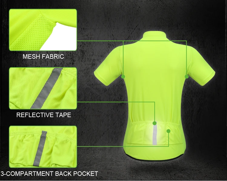 WOSAWE Short Sleeve Cycling Jersey Soft Quick-Drying MTB Bike Motocross Tops Outdoor Sports Running Maillot Breathable T-shirts WOSAWE Short Sleeve Cycling Jersey Soft Quick-Drying MTB Bike Motocross Tops Outdoor Sports Running Maillot Breathable T-shirts