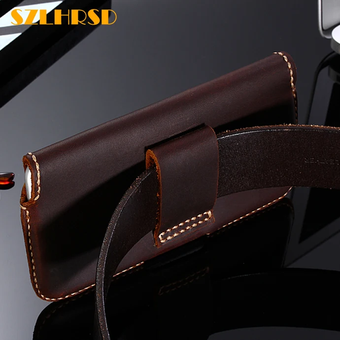SZLHRSD Vintage Belt Clip Phone Bag for Keecoo P11