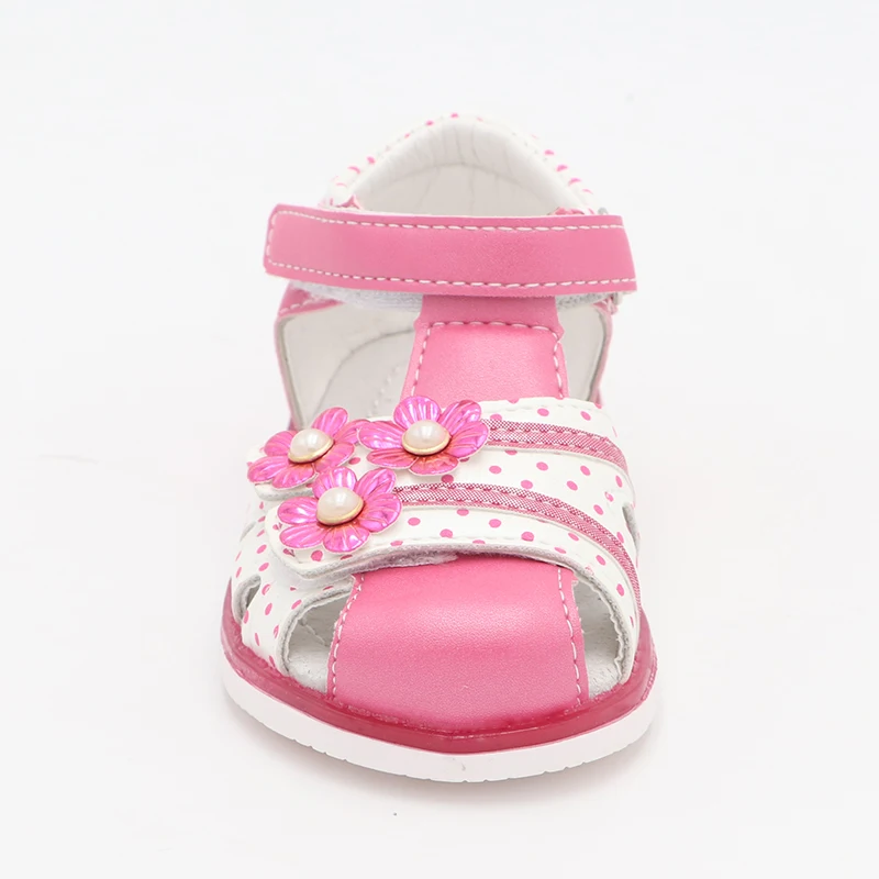 Sandálias de Couro do Plutônio da Criança Sapatos da Menina do Bebê Bonito Águia Verão Meninas Crianças Sapatos Fechados Toe Sandálias Ortopédicas Tamanho 21-26 Novo 2020 11 do plutônio da criança crianças sapatos fechados