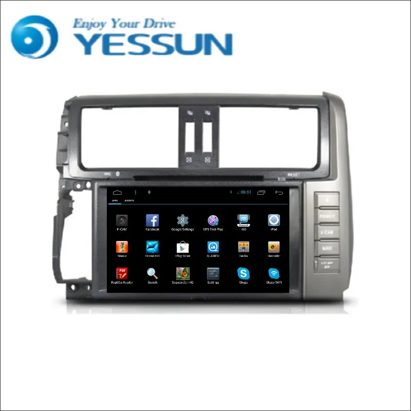 Top YESSUN For Toyota Land Cruiser Prado J150 Android Car Navigation GPS Touch Screen Stereo Player Multimedia Audio Video Radio 1 Top YESSUN For Toyota Land Cruiser Prado J150 Android Car Navigation GPS Touch Screen Stereo Player Multimedia Audio Video Radio 1