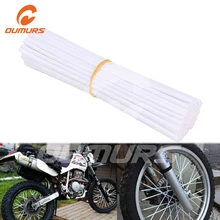 OUMURS 72Pcs спица мотоцикла скины обложки и белый в ассортименте