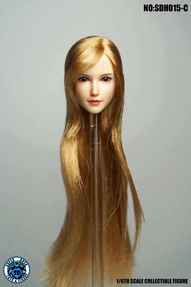 Коллекционная модель SDH015A/B/C/D 1/6 женская голова скульптура реалистичный стиль бледная кожа модель для 12 ''Phicen фигурка аксессуары для тела