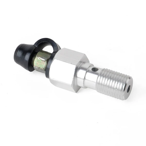 M10 x 1.25mm Universal Banjo Bolt Bleed Nipple Bleed Screw High Quality Brake Caliper Bleed Screw/Nipple For Motorcycle Models