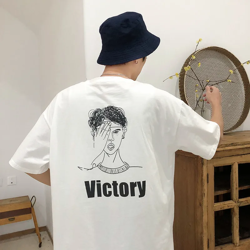 Summer New T Shirt Men Fashion Cartoon Characters Print Casual Short-sleeved Tshirt Man Streetwear Hip-hop Loose Cotton T-shirt Summer New T Shirt Men Fashion Cartoon Characters Print Casual Short-sleeved Tshirt Man Streetwear Hip-hop Loose Cotton T-shirt