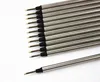 10 Pcs rollerball pen refill black ink Rotating port original style roller ball Pen refill writing smooth metal  ink refill 0.7m ► Photo 2/5