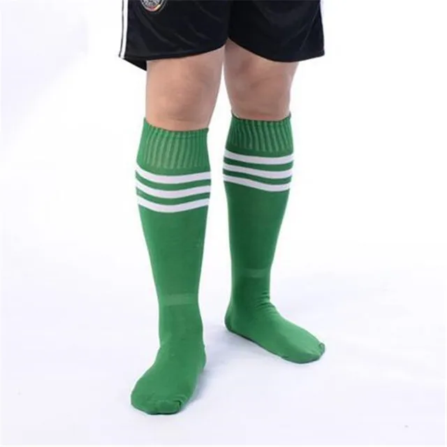 300pair High Elastic Adult Pro Training Soccer Sport Stockings,Men's knee length Football Long