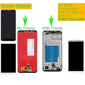 

AAAAA For Huawei Y7 2018 LCD LDN-L01 LDN-L21 LDN-LX3 LCD Display Touch Screen Assembly With Frame Y7 Prime 2018 LCD Digitizer
