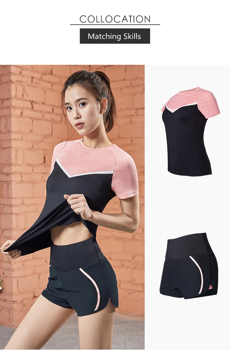 Vansydical, женские рубашки для занятий йогой, топы с коротким рукавом для фитнеса, бега, тренировок, топы, одежда, быстросохнущие летние спортивные футболки