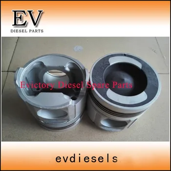 

For Isuzu truck engine 6WA1 6WA1T 6WA1-TC piston 1-12111-665-1 include pin and clip