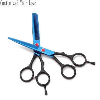 

Professional Hairdressing Scissors C1029 5.5" 16cm Customize Logo Stainless Thinning Shears Cutting Scissors Salon Hair Scissors