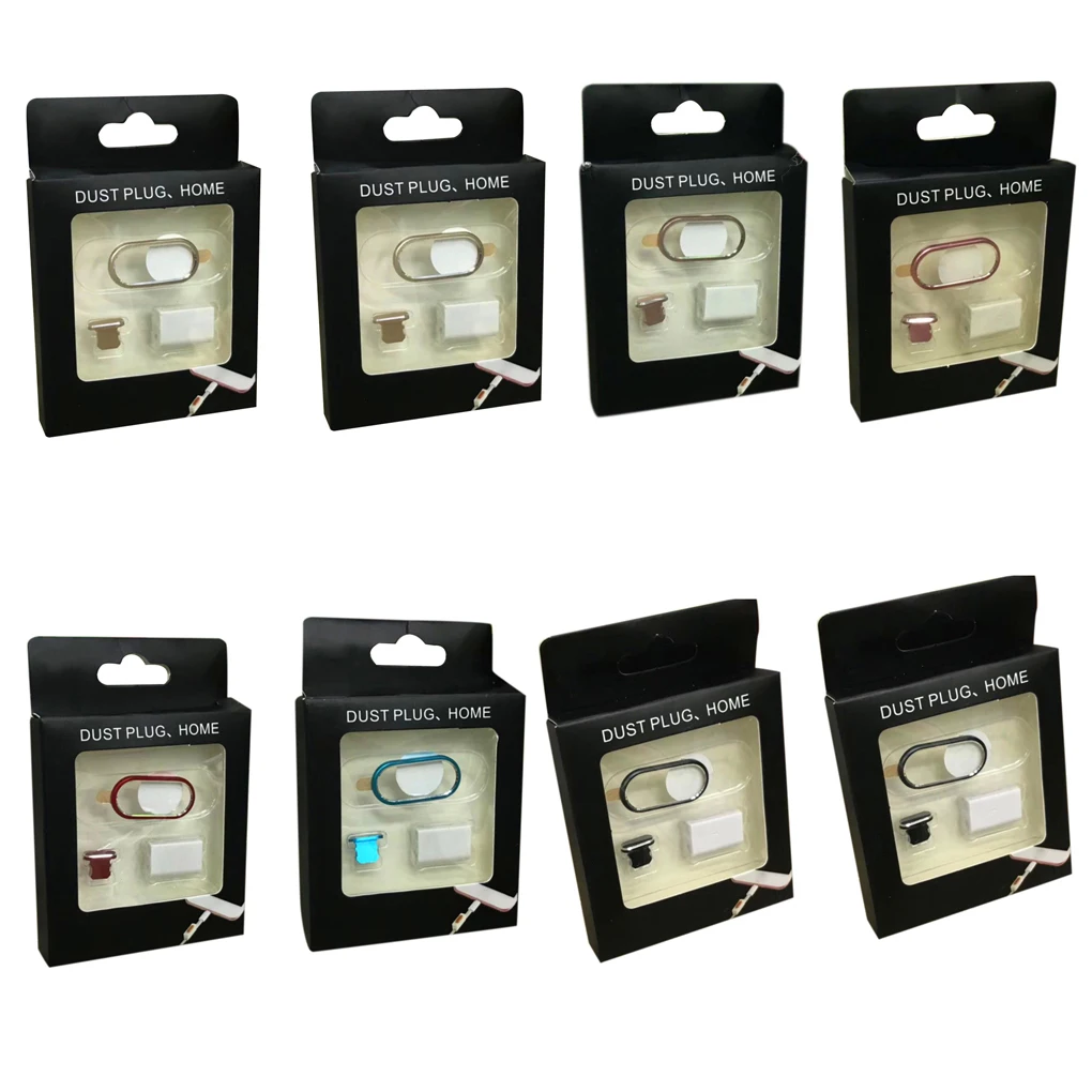 

3PCS/Set Rear Camera Cover Anti Dust Plug Storage Box Phone Accessories Replacement for iPhone X/XS/XS MAX/XR