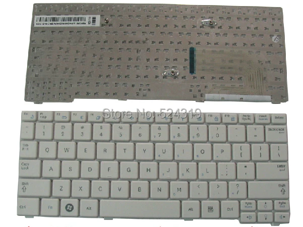 Новая клавиатура для ноутбука Samsung N148 N150 N151 NB20 NB30 N143 N158 N130 N145 белая раскладка США |