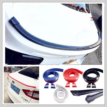 

Car 1.5m Carbon Fiber Rubber plastic Soft tail Rear Spoiler Wing for BMW all series 1 2 3 4 5 6 7 X E F-series E46 E90 F09