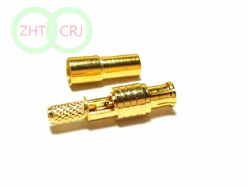 

new RF MCX Male Plug Connector Crimp For RG316,RG174,LMR100 Straight Gold plated