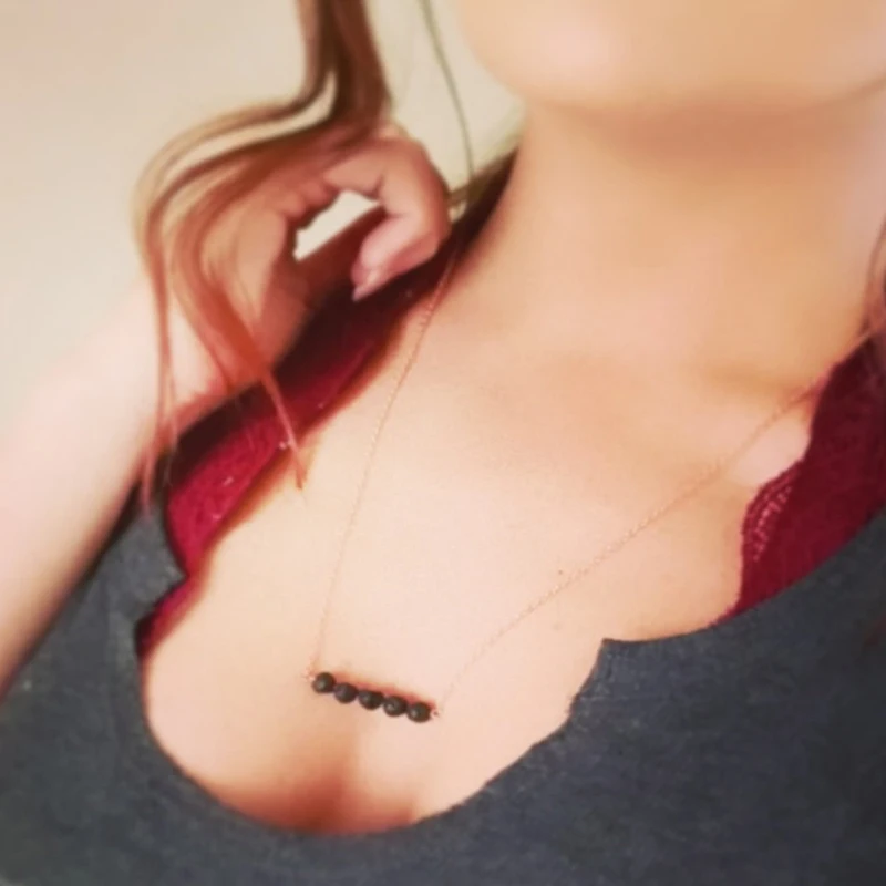 

Lava Diffuser Necklace, Essential Oil Diffuser, Lava Bead Necklace, Aromatherapy Necklace
