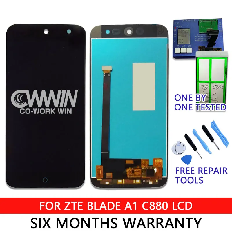 Passed Tested 5 0Inch Full LCD Display With Touch Screen Digitizer 