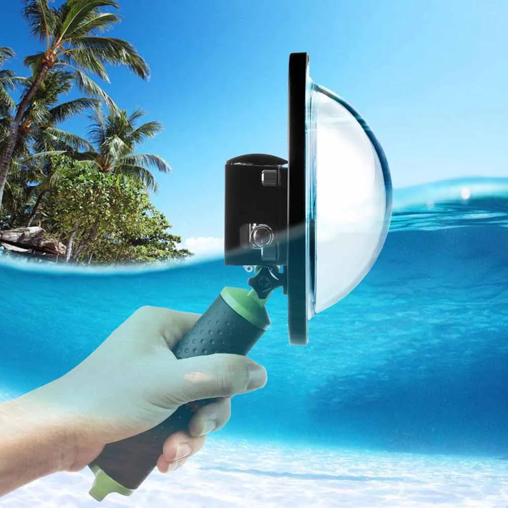 SHOOT 6 дюймов подводный купол порт для GoPro Hero 4 3 + камера с Go Pro Чехол держатель камеры