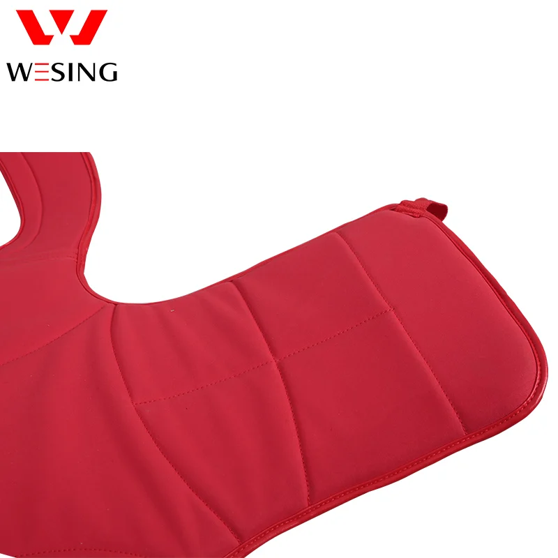 Wesing muay thai IFMA Утвержденная защита для груди тела из микрофибры кожаная мужчин и