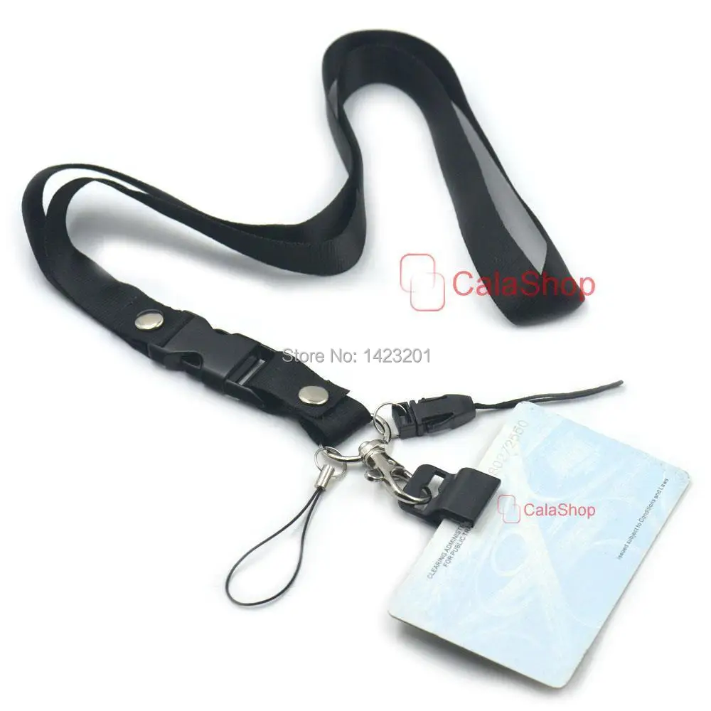 5 Pcs / Lot Plastic Black gripper ID Badge Card Holder Clamp With